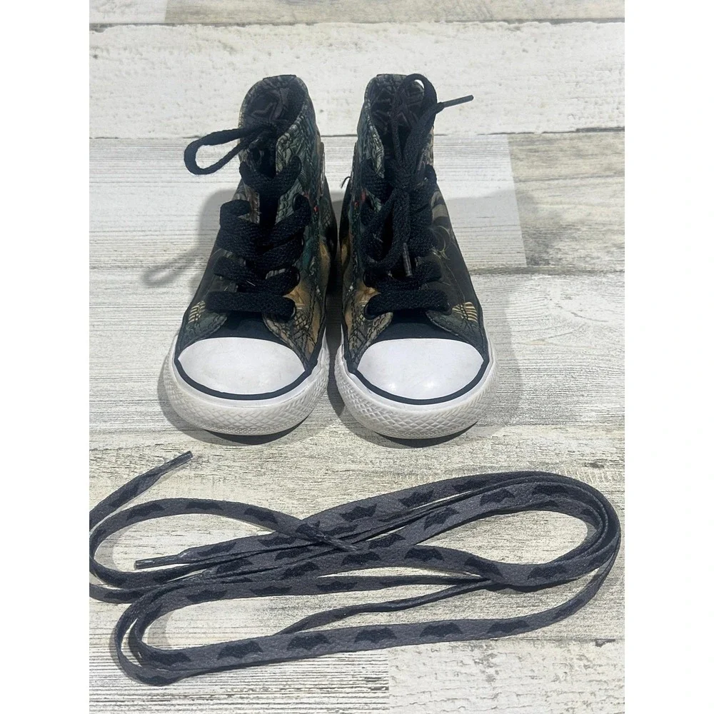 Converse Batman High Top Sneaker Boys Toddler 6 Multicolor DC Comics